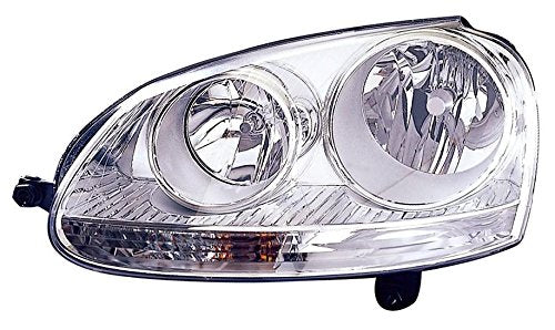 FARO DEPO H7-H7 PARABOLA CROMATA PRED. REG. ELETTR. VOLKSWAG. GOLF V - 10/'03>08/'08 - DX