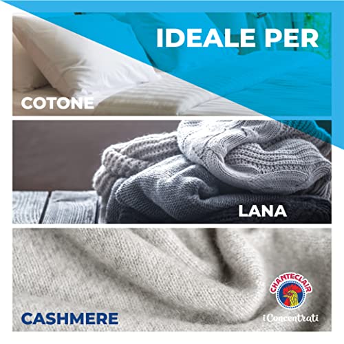 Chanteclair - Ammorbidente "I Concentrati", Sali Marini e Fior di Loto, Protegge la morbidezza del bucato, Profumo Intenso e Persistente sui Capi