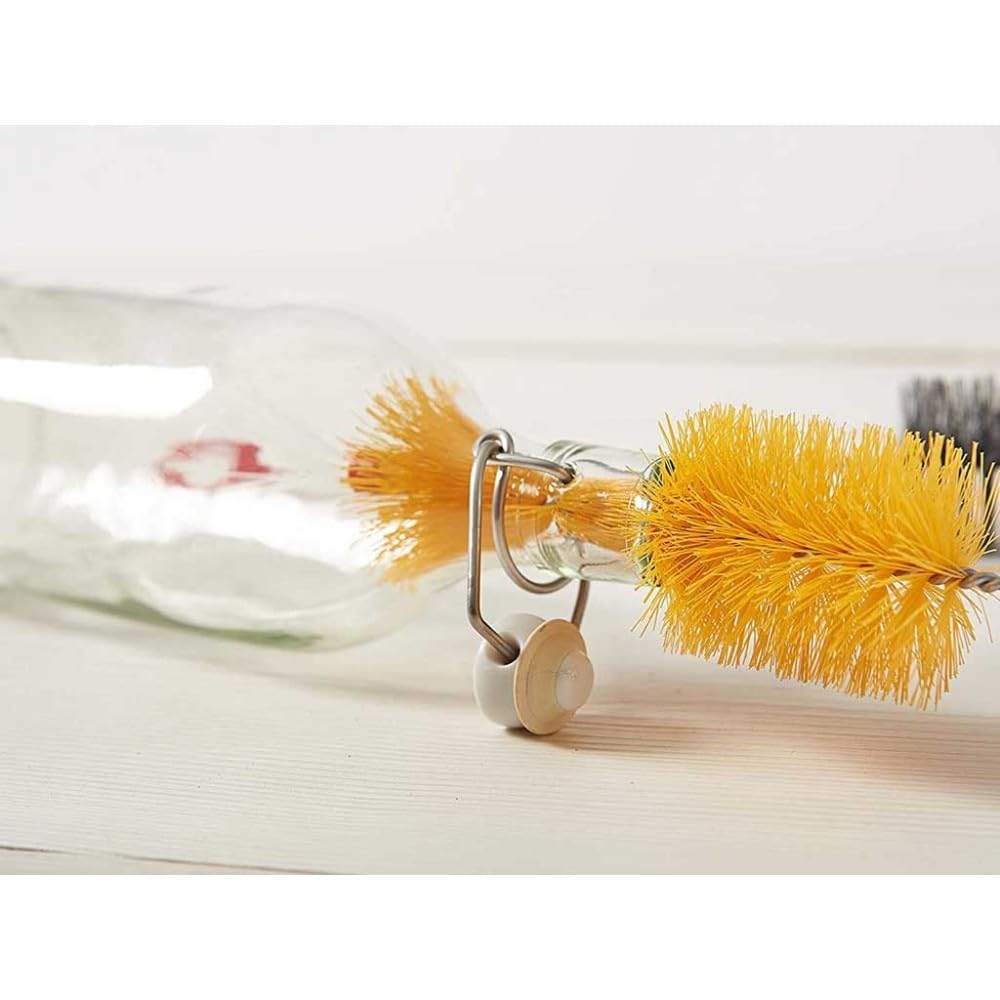 Lavabottiglie spazzolino per bottiglie sintetico Vari Colori