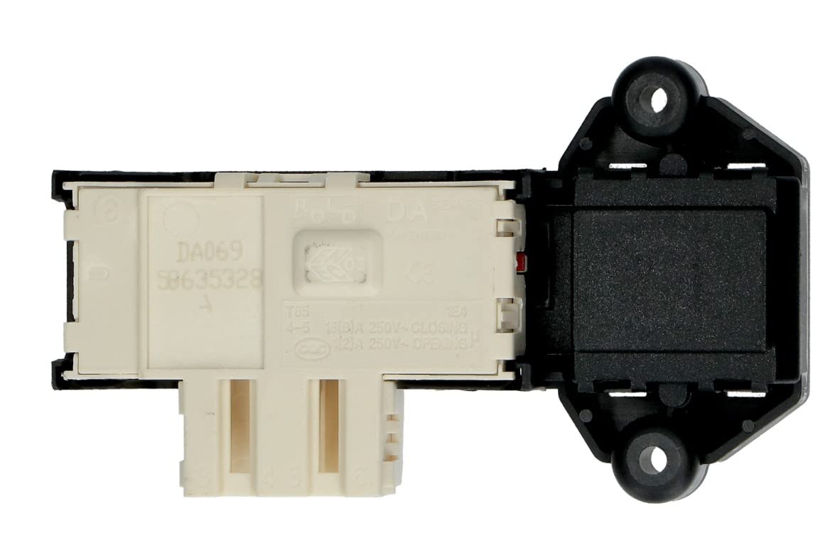 CG94 - BLOCCOPORTA LAVATRICE SERIE: DA. 4-5 16(6) A 250V CHIUSURA. 1(2) A 250VAPERTURA. T85, 1E4. 3 CONTATTI.