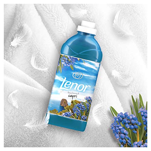 Lenor Ammorbidente Lavatrice Concentrato, 296 Lavaggi (8 x 37), Atmosfere D'Italia Capri, Profuma Ogni Notte fino a una Settimana