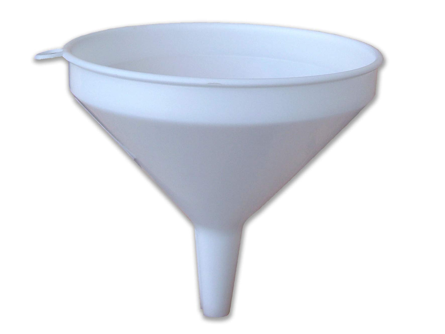 Imbuto per travaso in PP, mis. Ø 12 cm, colore bianco