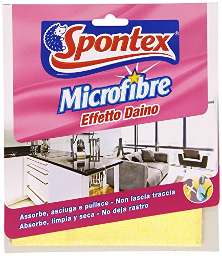 Spontex - Panno Microfibre, Effetto Daino
