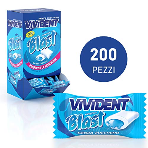 Vivident Gomme da Masticare senza Zucchero, Ripieno