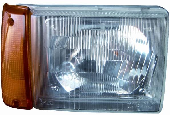 CG94 PROIETTORE R2 ASIMMETRICO PRED. REG. IDRAULICA [Lato SX] INDICATORE DIREZIONE ARANCIO Per Auto: PANDA 750