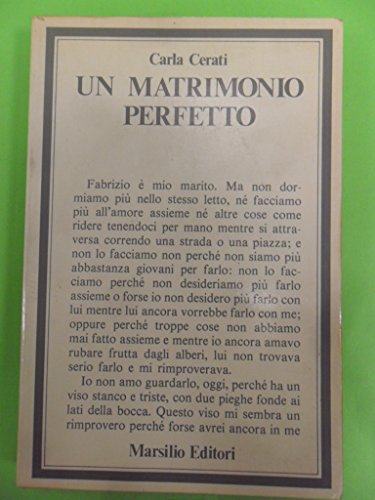 matrimonio perfetto