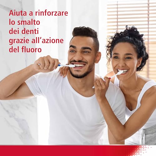 Parodontax Complete Protection Cool Mint, Dentifricio Quotidiano con Fluoro, 8 benefici studiati specificatamente per Gengive più Sane e Denti più Forti, 75 ml