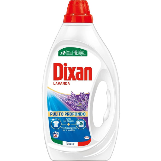 Dixan Detersivo Lavatrice Liquido Lavanda, 21 lavaggi