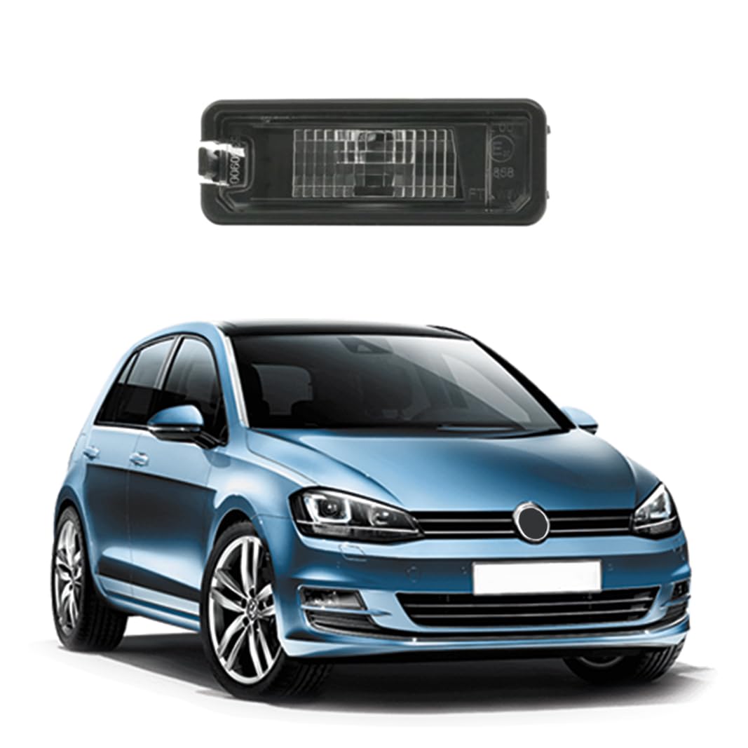 CG94 - FANALE TARGA VOLKS-WAGEN GOLF VI 2008 - GOLF VII 2012 - SEAT LEON 2013 DX=SX
