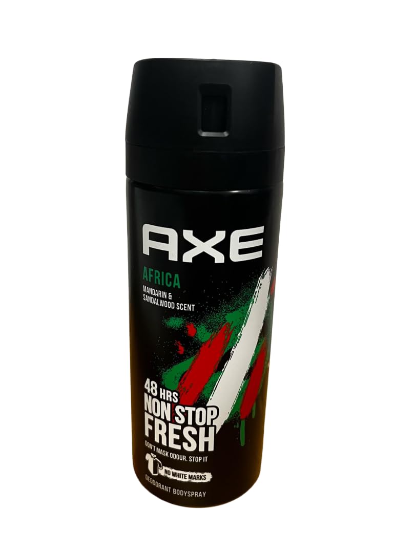 6 x AXE Deo Uomo Spray Africa 150 Ml