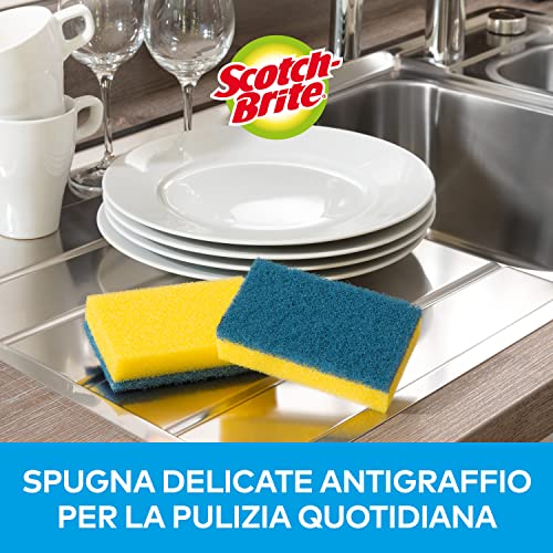 Scotch-Brite Spugna abrasiva antigraffio Delicate