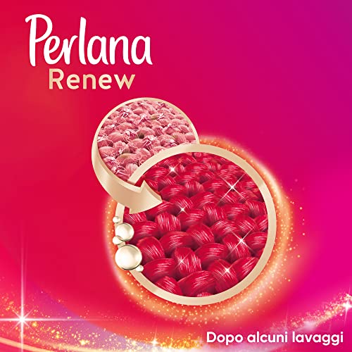 Perlana Renew Caps Neri, detersivo lavatrice capsule, nuova formula 3in1, ideale per tutti i capi scuri, confezione singola da 18 lavaggi