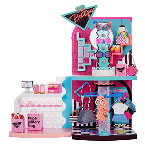 LOL Surprise OMG Mall of Surprises - Scopri oltre 50 sorprese - Dotato di 2 piani e caffetteria - Può girare - Collezionabile - Età: 4+ anni