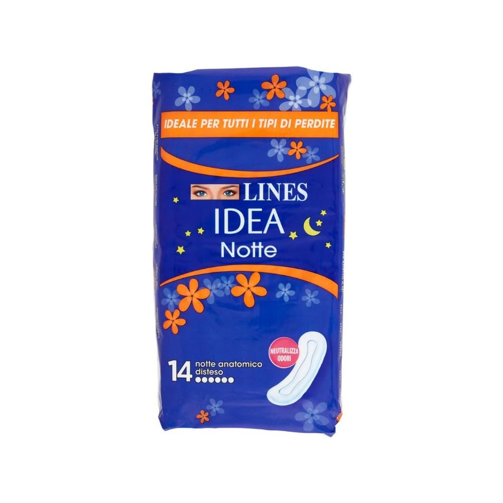 Lines - Idea Notte Extra Lungo 14 Assorbenti