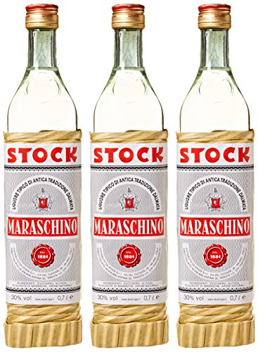 Stock Maraschino, confezione da 3 bottiglia da 700 ml
