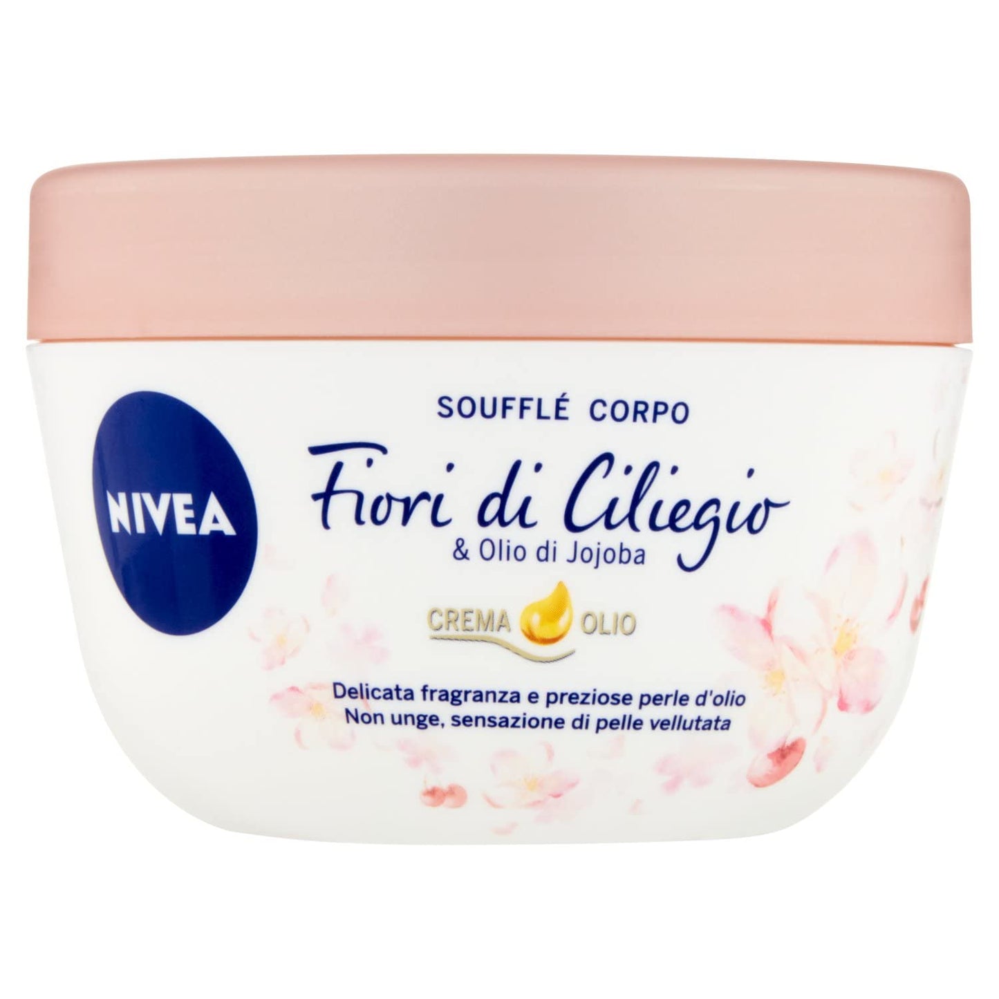 Nivea Crema Corpo Soufflé Ciliegio Olio Jojoba 200Ml - 240 g