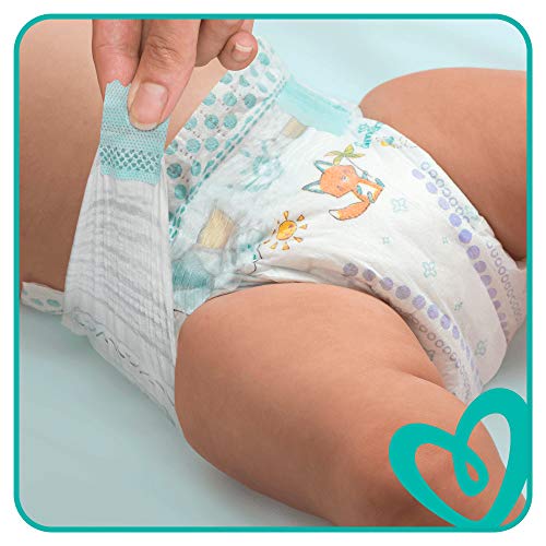 Pampers, misura 4, 9 – 14 kg, Mega Plus, confezione 120 pezzi
