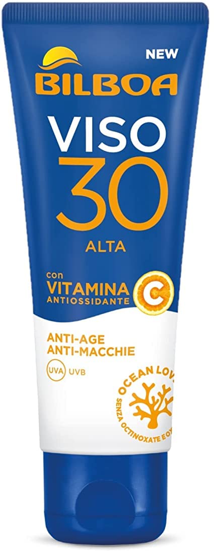 Bilboa Crema Solare Viso P30 50ml, 50ml