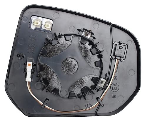 CG94 PIASTRA SPECCHIO TERMICA - VETRO ASF.- SISTEMA BLIS - Posizione Sinistra [Lato Guida] Per Auto: TRANSIT CONNECT - TOURNEO