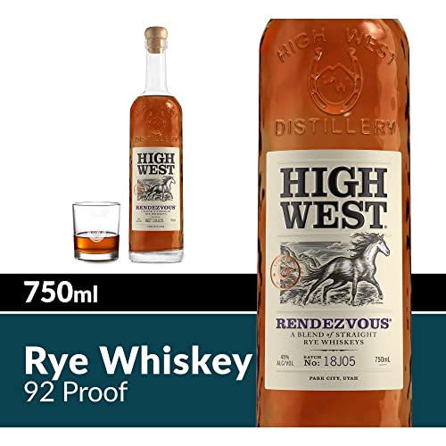 High West Whiskey RENDEZVOUS RYE 46% Vol. 0,7l
