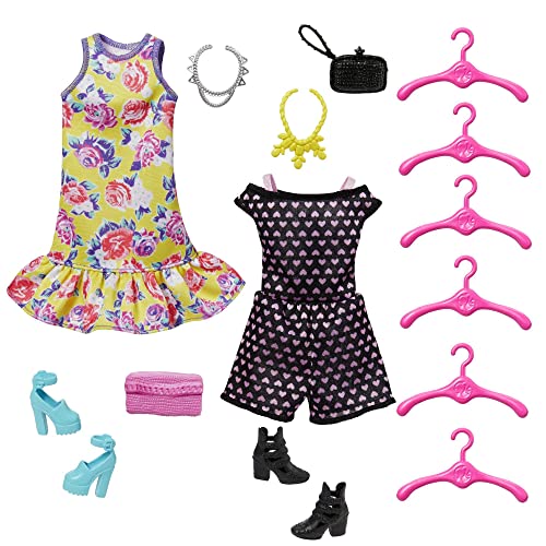 Barbie- Armadio dei Sogni Playset con bambola bionda, largo più di 60cm, 30+outfit e accessori, Giocattolo per Bambini 3+Anni,HGX57