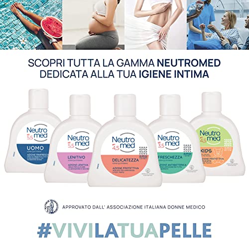 Neutromed Detergente Intimo Delicatezza con Complesso Micellare, Protezione Efficace e Delicata, Confezione Singola da 250Ml