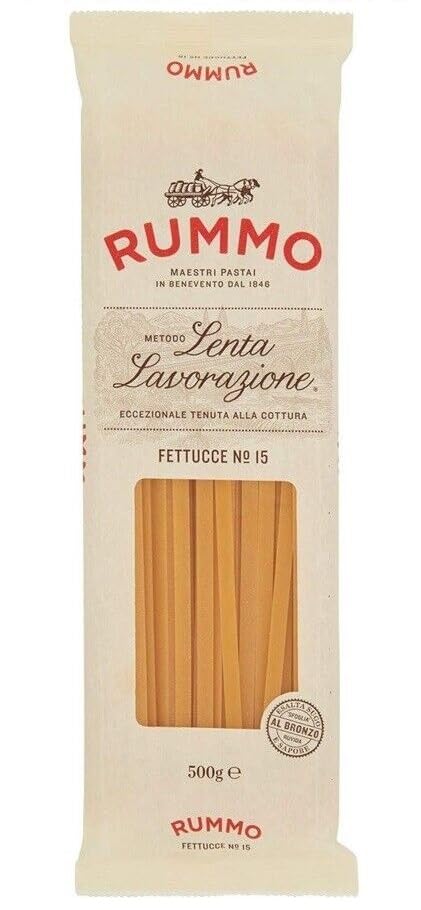 Rummo Pasta Semi di Orzo - Fettucce - Orecchiette - Casarecce - Mafaldotte - Confezione da 10 confezioni di test per pasta italiana a base di semola di grano duro, pasta italiana 500 g
