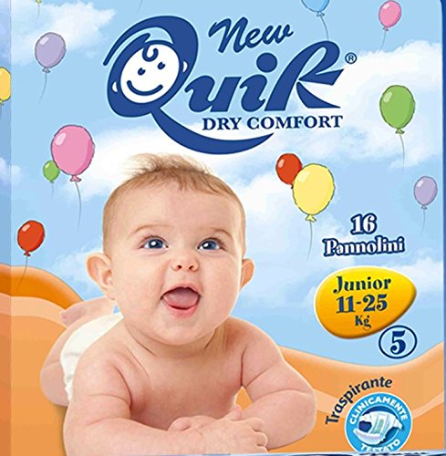 QUIK PANNOLINI 5 JUNIOR 11-25 KG 16 PZ.