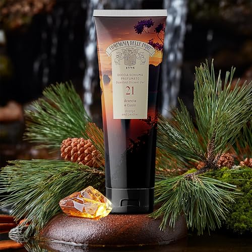 Compagnia delle Indie - Docchia Schiuma Profumato - Docchia Schiuma Donna - Docchia Schiuma Uomo - Docchia Schiuma per Pelli Sensibili - Formato 250 ml