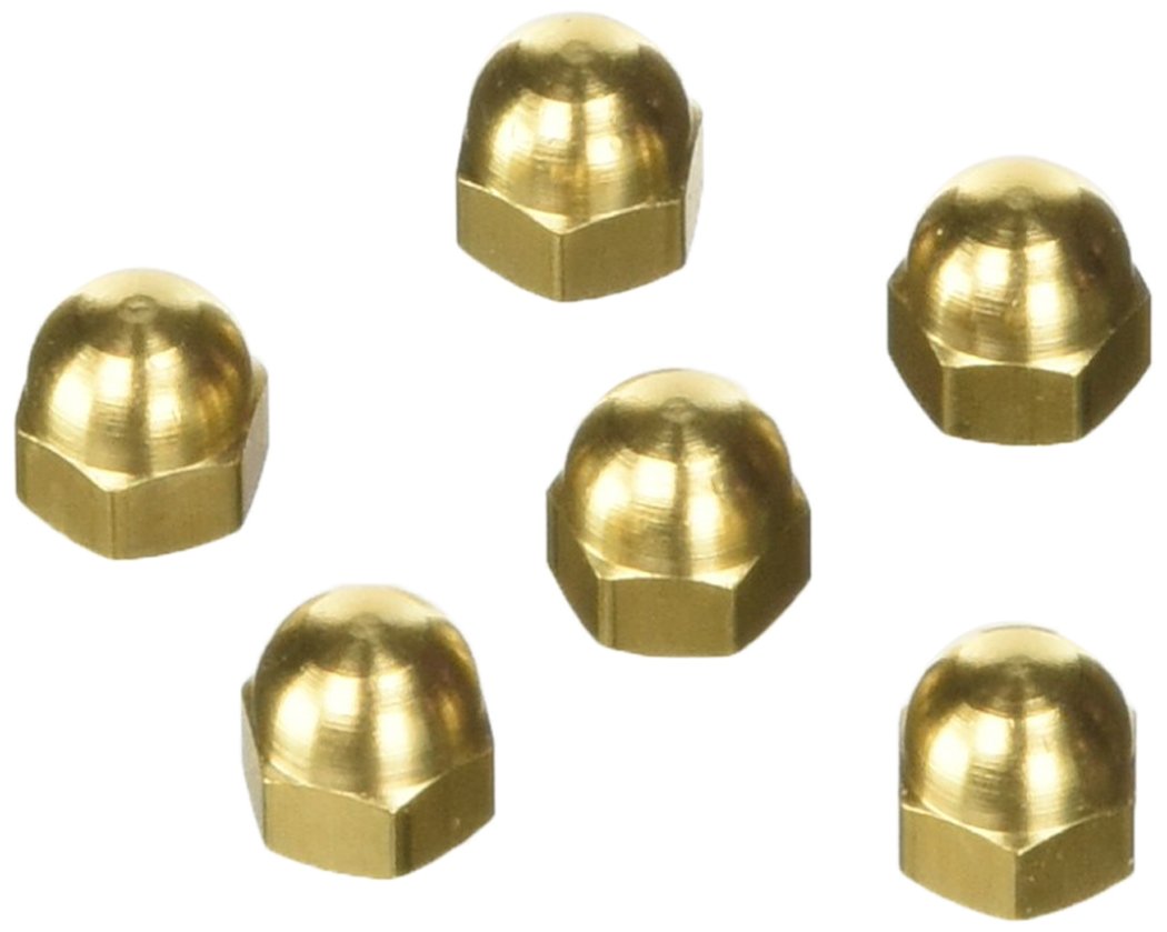 Dado Cieco Esagonale In Ottone. Filettatura Metrica Iso. In Blister.