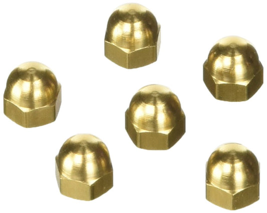 Dado Cieco Esagonale In Ottone. Filettatura Metrica Iso. In Blister.
