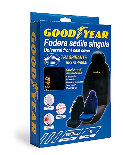 Goodyear 77119 GREY Fodera Singola Universale per Auto, Grigio
