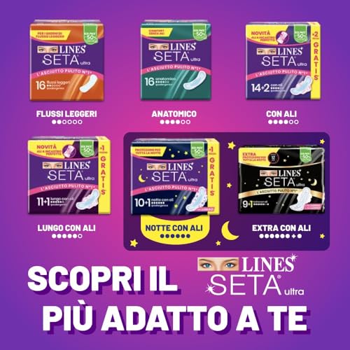 Lines Seta Ultra Assorbenti Pacco Scorta