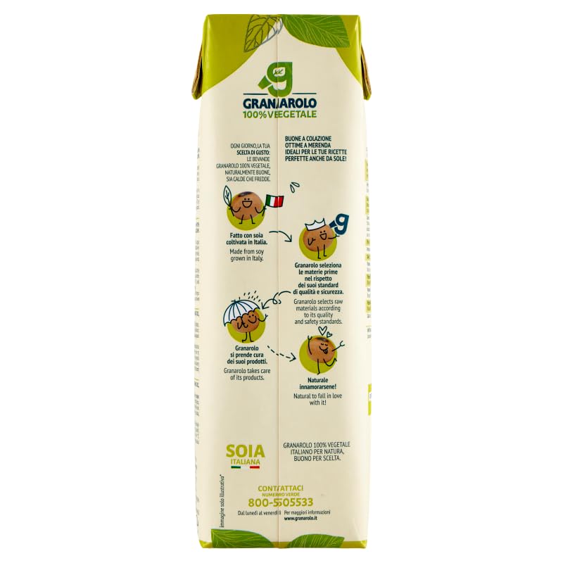 Granarolo 100% Vegetale Bevanda Soia Uht, 1000ml