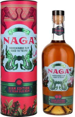 Naga Rum Siam Edition 10 Years Old 40% Vol. 700ml in Giftbox
