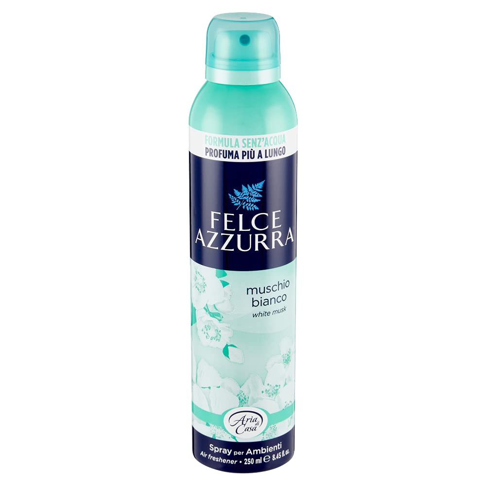 Felce Azzurra Spray per Ambienti Muschio Bianco Stanza Spray Muschio Bianco 250ml
