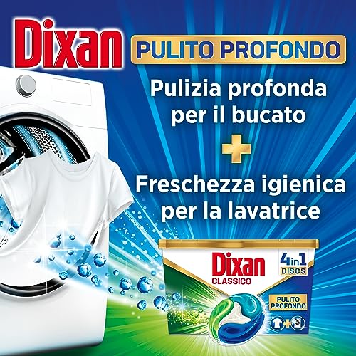 Dixan Discs, Detersivo Lavatrice in Capsule