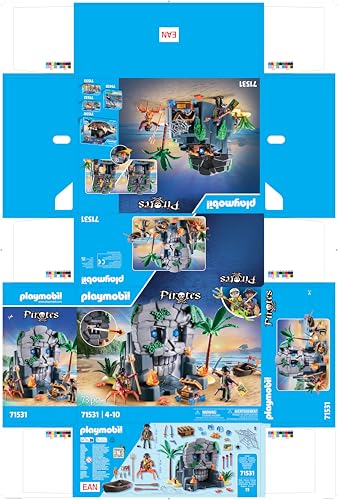 PLAYMOBIL Pirates 71419 Pirata Contro