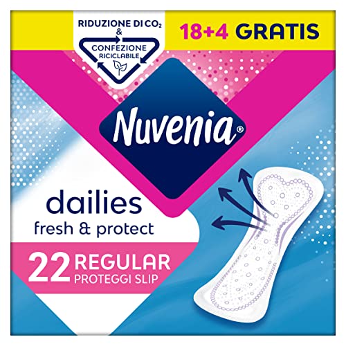 Nuvenia - Proteggi Slip, CurveFit, Anatomico - 22 pezzi