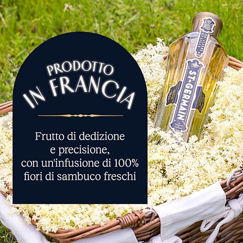 St-Germain Liquore Artigianale ai Fiori di Sambuco e Hugo Cocktail Kit con liquore