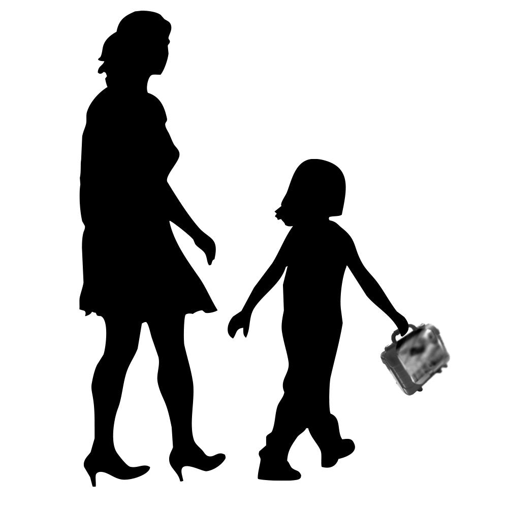 Multiprint Valigetta Travel Set Disney Mickey, Made in Italy, Album da Colorare, con Puzzle e Matite, Set Timbrini Bimbi, Legno e Gomma Naturale, Inchiostro Lavabile Atossico, Idea Regalo, art.42945