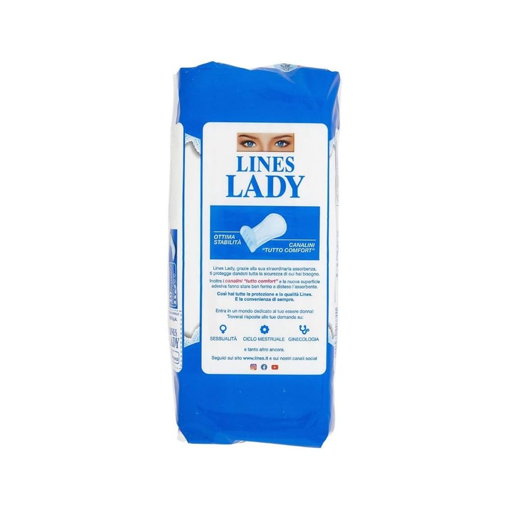 LINES LADY ASSORBENTI ANATOMICO x 10 PEZZI