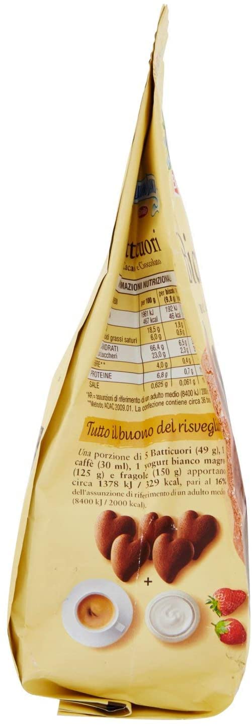 Mulino Bianco Batticuori (350g) - 4 Pacchi da 350 g - [1,4 Kg]