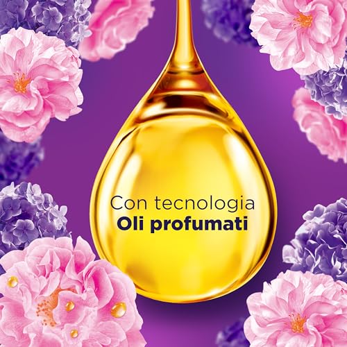 LENOR Ammorbidente Lavatrice Concentrato, 200 Lavaggi (8X525), Ametista Rosa E Note Di Muschio