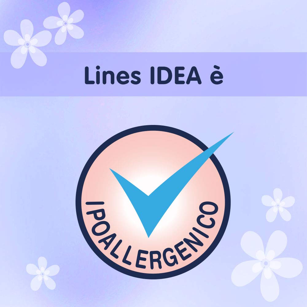 Lines Idea Ultra con Ali Flussi Abbondanti 7 Pezzi, Neutralizza Odori