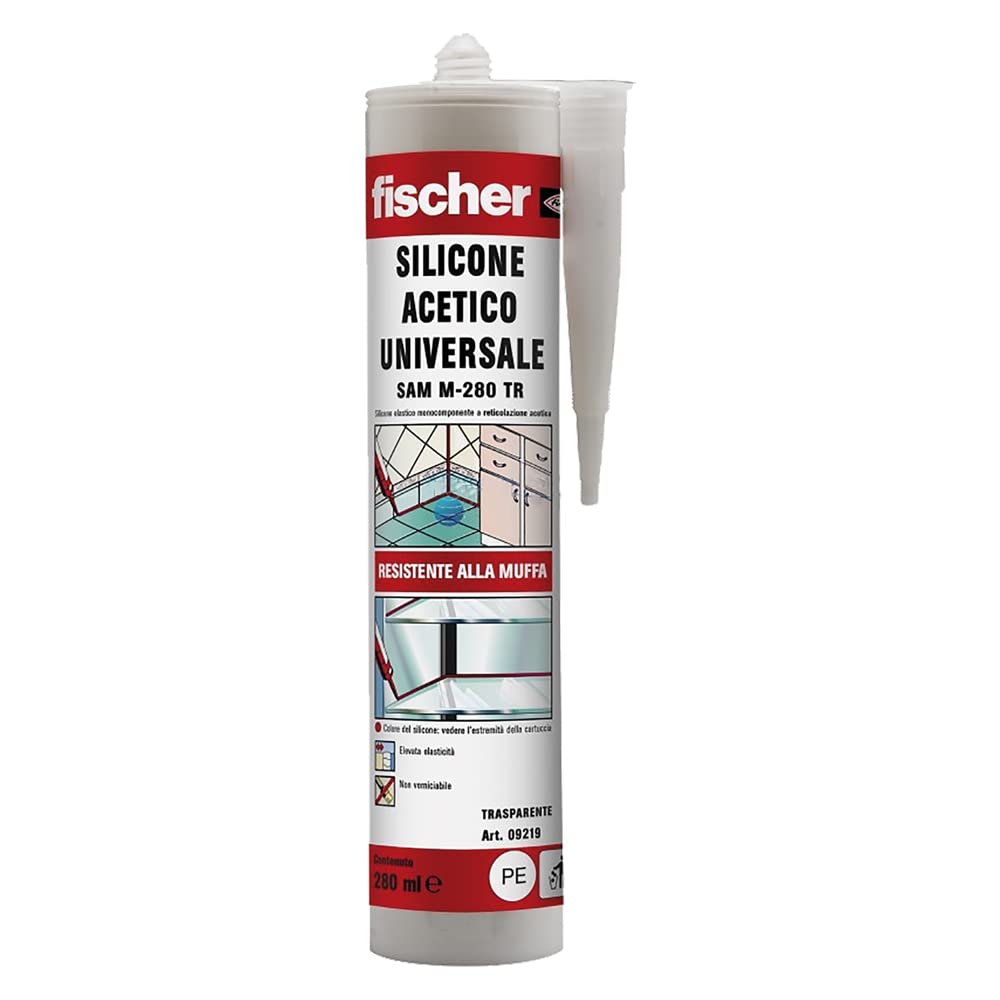 FISCHER Silicone Acet. sam ml280 White