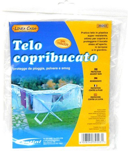 ERREBI Copertura di archiviazione Telo 110x220 Resistente all'acqua