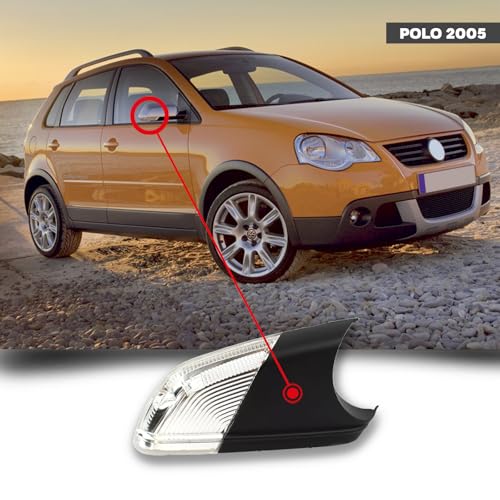 CG94 - Fanale Retrovisore Compatibile per Auto POLO 2005 - SKODA OCTAVIA 2005