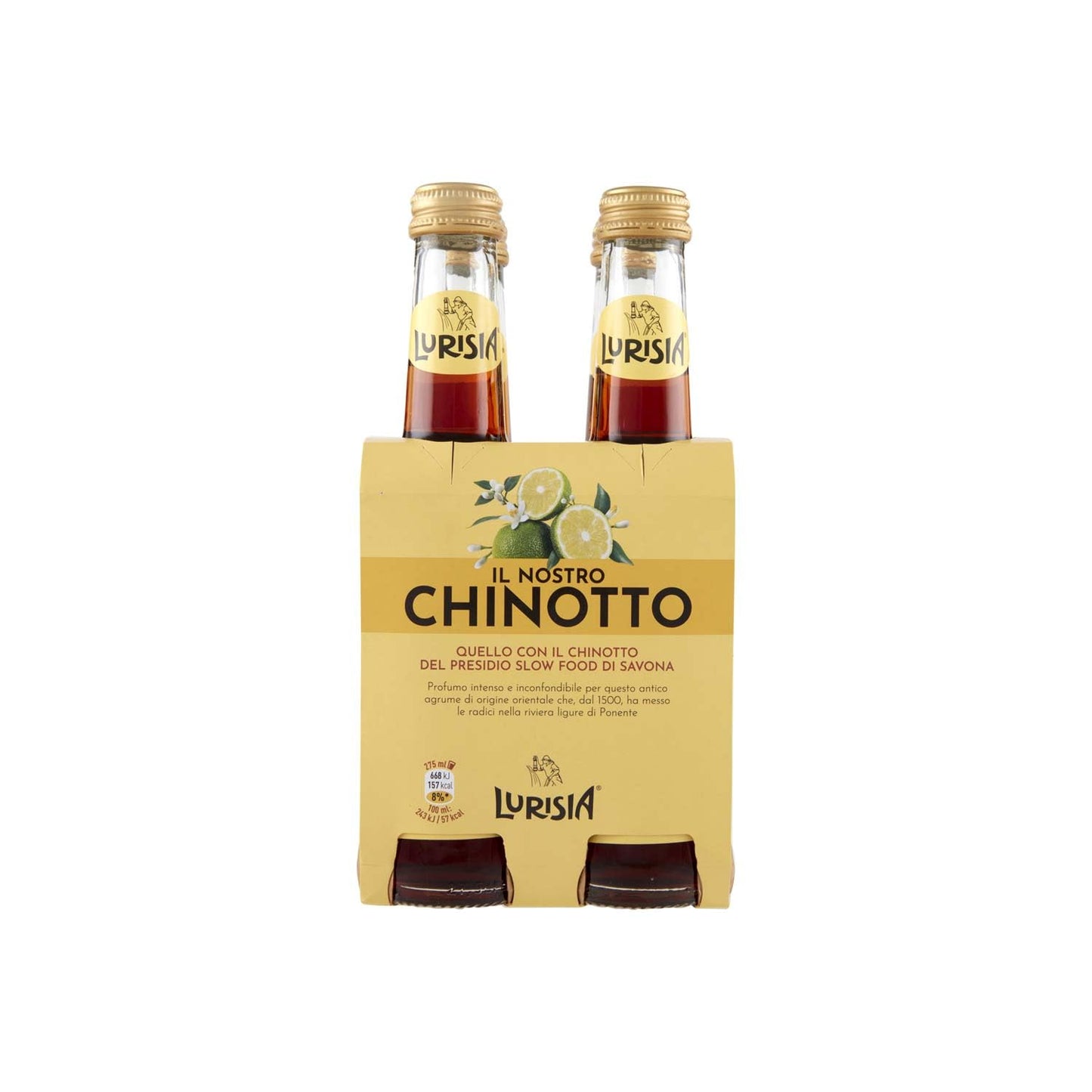 Lurisia Chinotto, 4 x 275ml