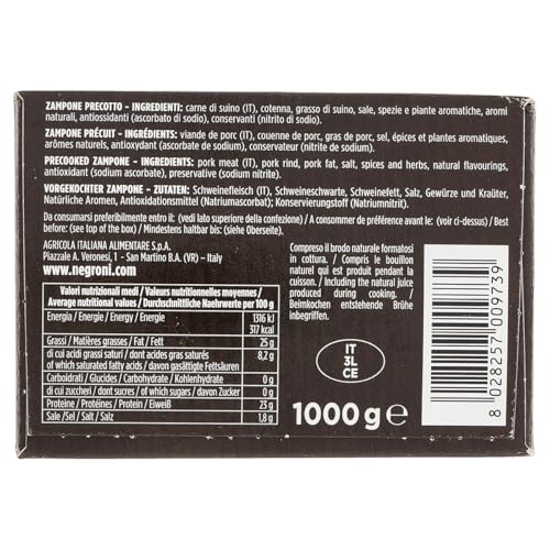 Negroni Zampone, 1Kg